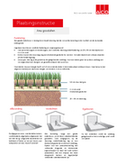 Plaatsingsinstructies ACO Area grasdallen