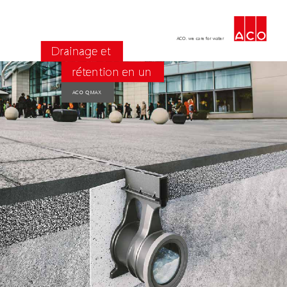 Dépliants Qmax caniveaux de rétention