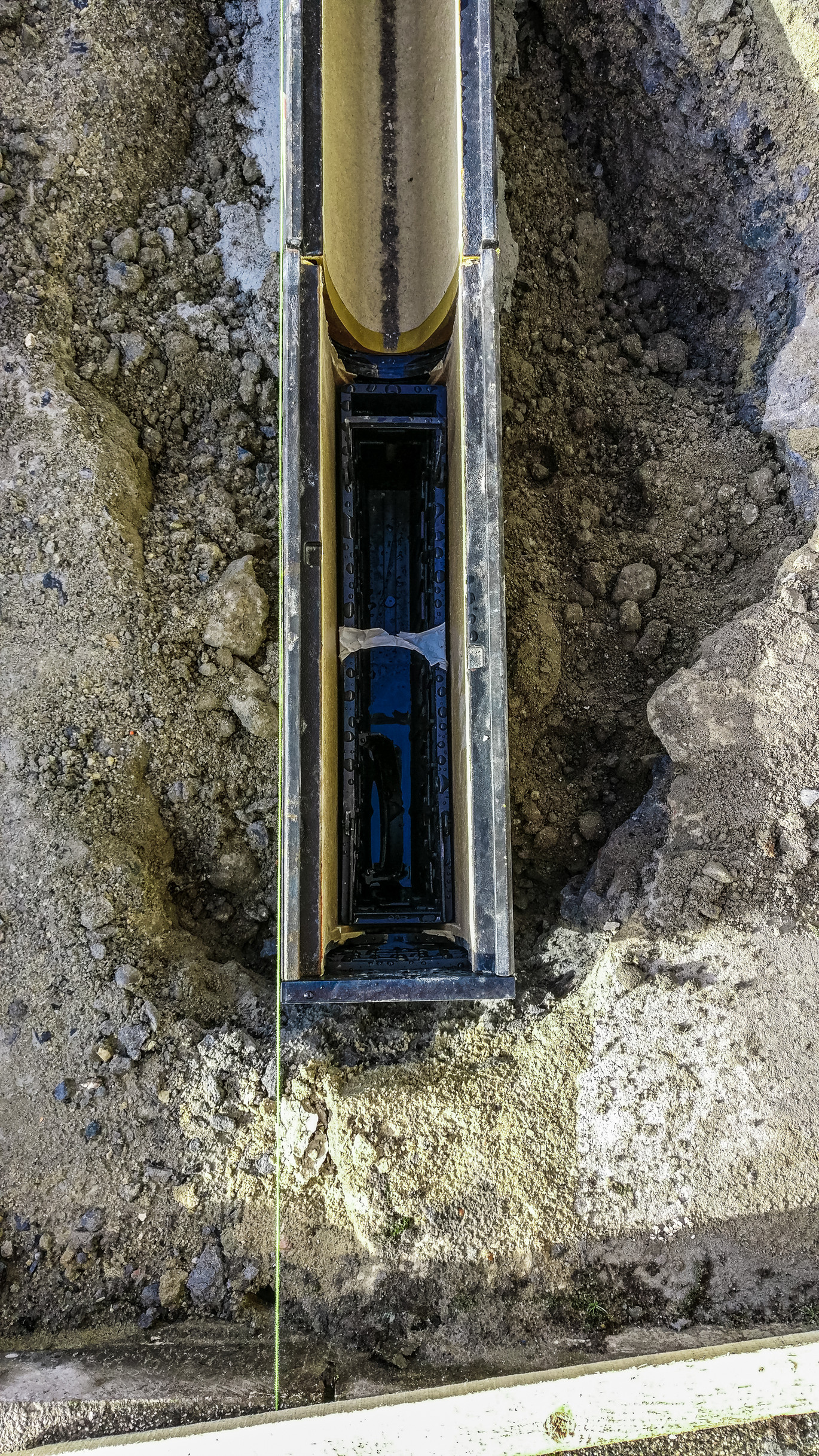 PowerDrain Seal in afvoergoten voor Woodrow Wilson plein in Gent