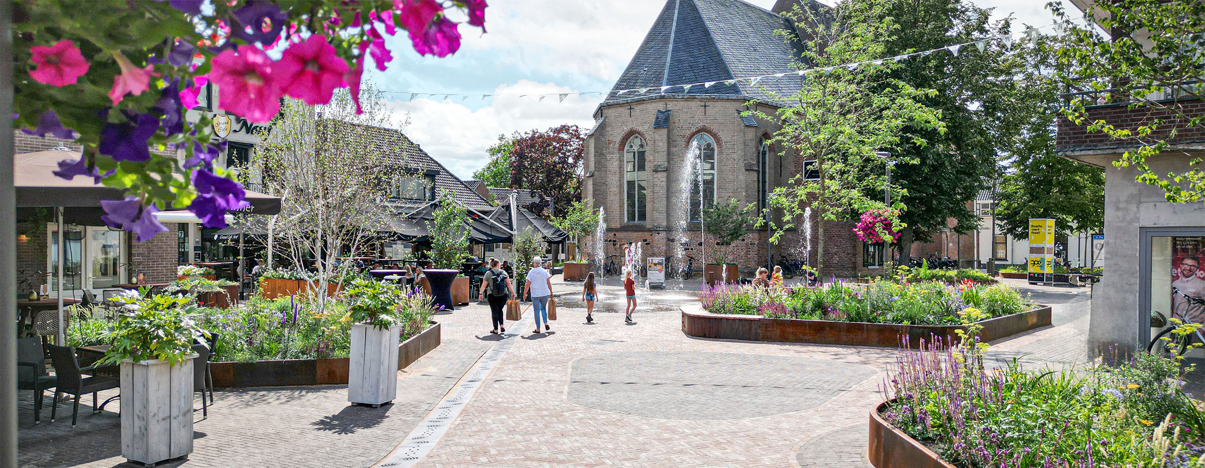 ACO sponsstad 
voor pleinen