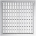 Grille passerelle longitudinale en inox