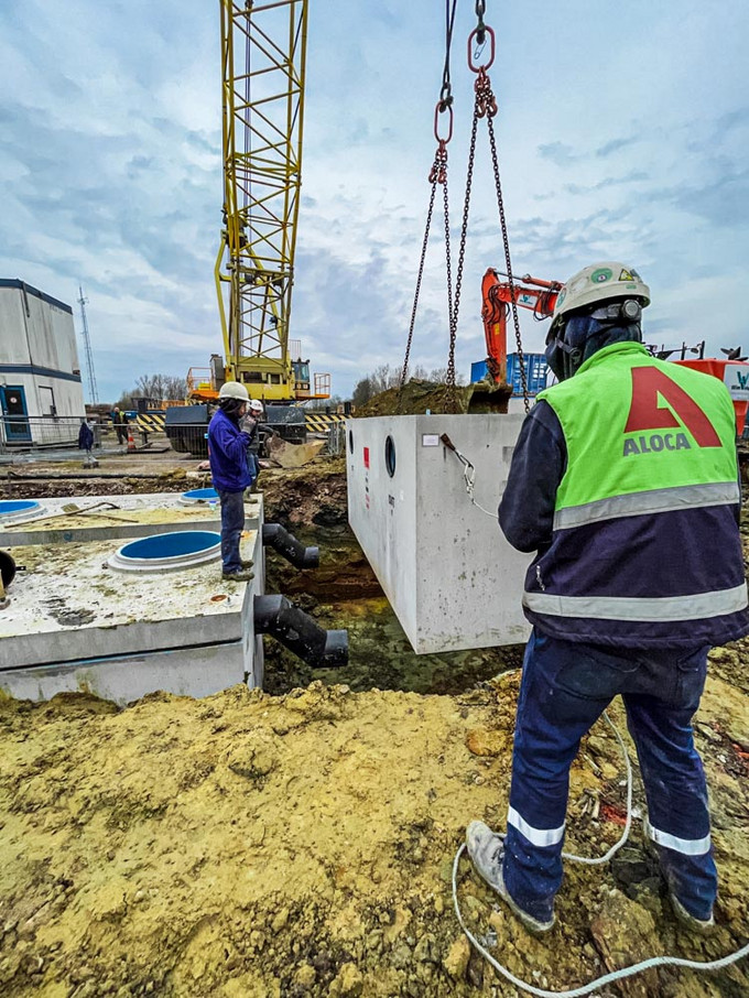 Installation d'un séparateur d'hydrocarbures Oleosmart