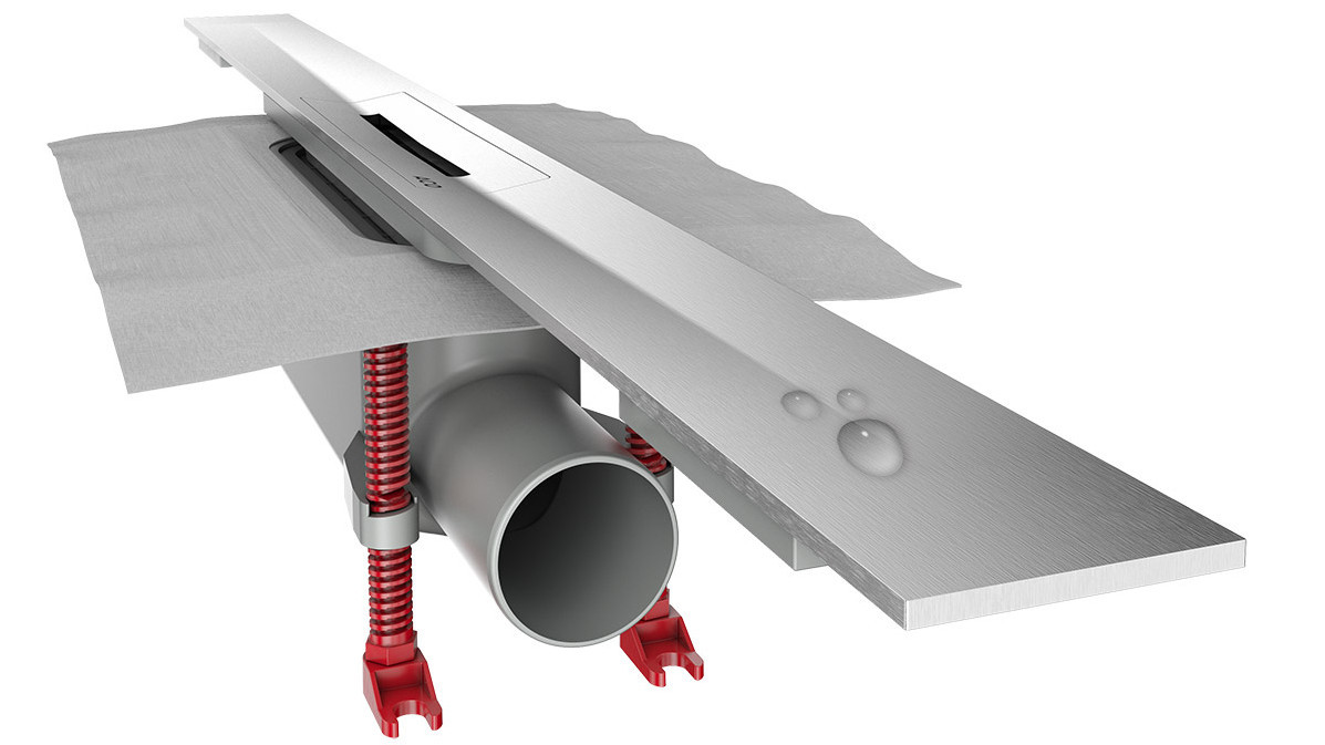 ShowerDrain S+ verfijnde douchegoot voor de inloopdouche