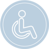 Tapis de pied accessible aux fauteuils roulants pour la porte d'entrée