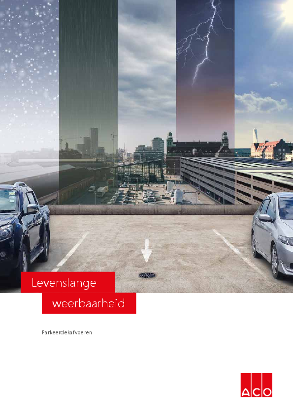 Brochure ACO avaloirs pour parkings à étages