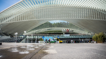 La gare des Guillemins à Liège