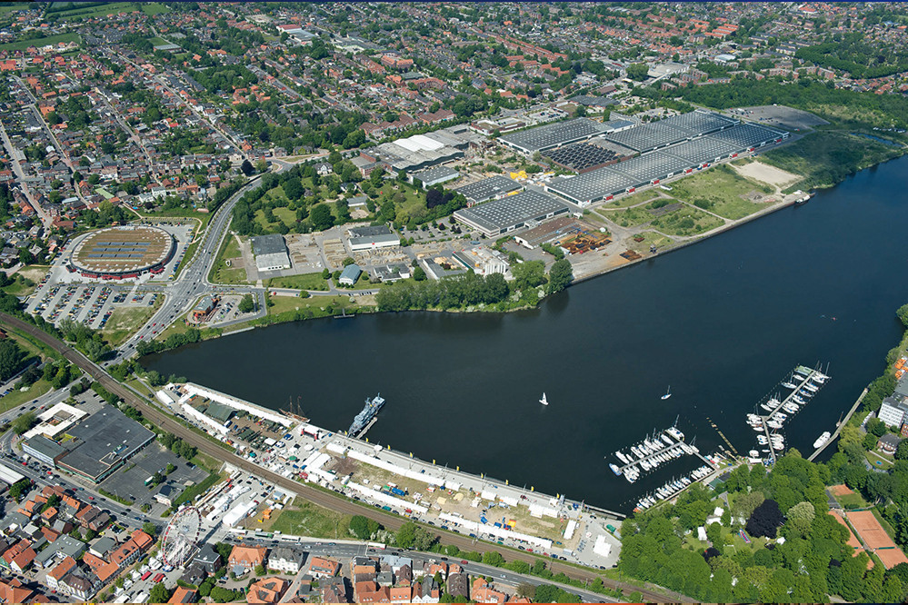 ACO Rendsburg Luchtfoto