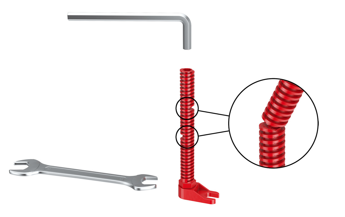 ACO ShowerDrain S+ verstelbare hoogte