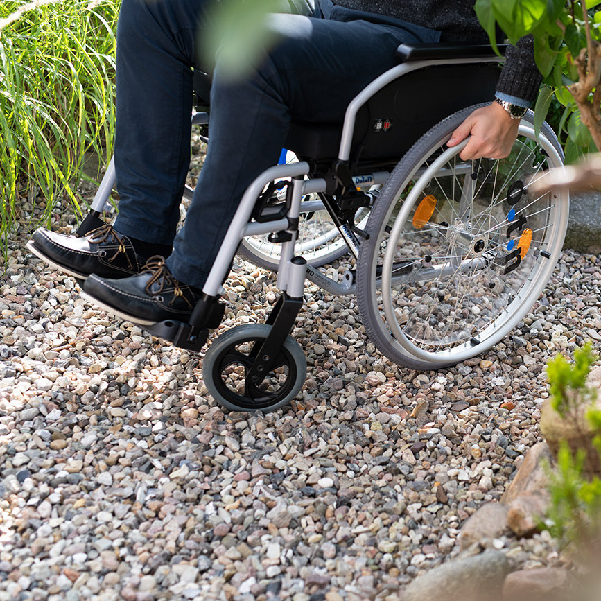 ACO Gravel Grid begaanbaar met rolstoel