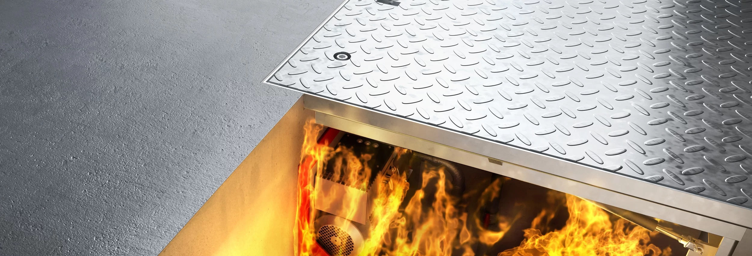 Couvercles pour des applications industrielles