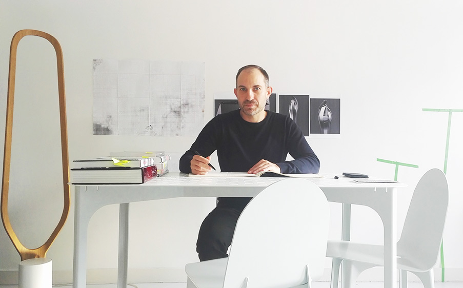 Frank Magné designer van de Euroline Voronoï afvoergoot