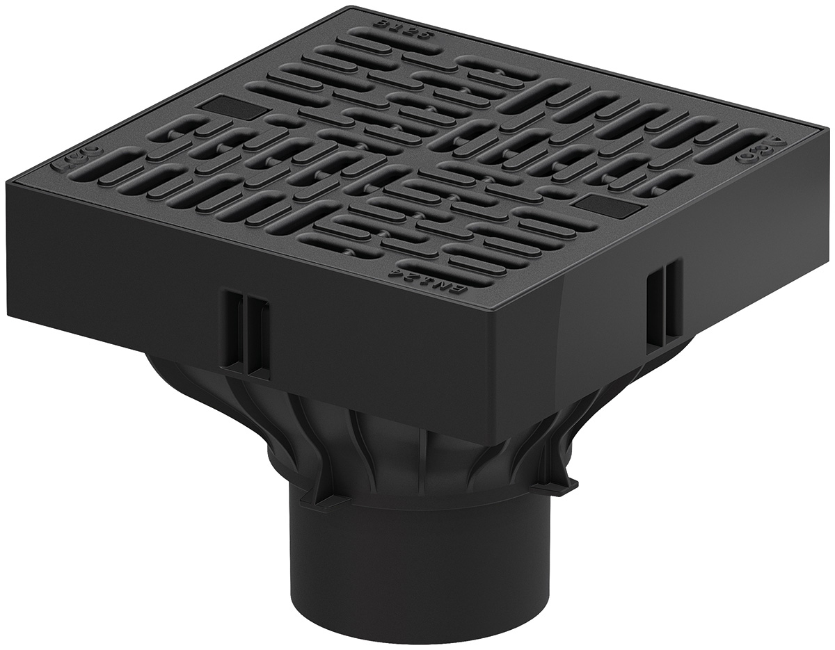 Grille en matière synthétique