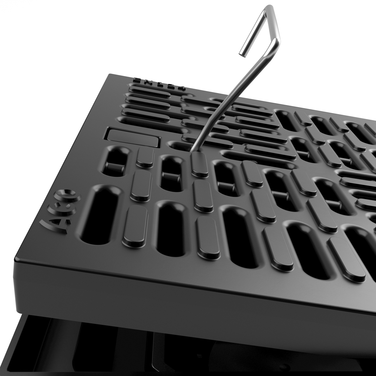 Enlèvement de la grille en plastique Siphon ACO Xtrapoint