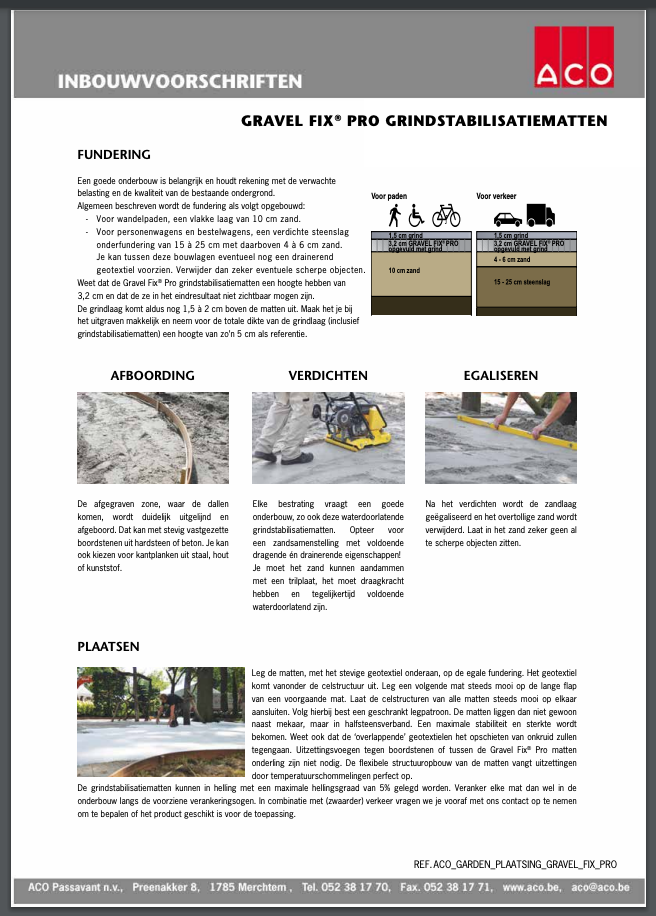 Inbouw Gravel Fix
