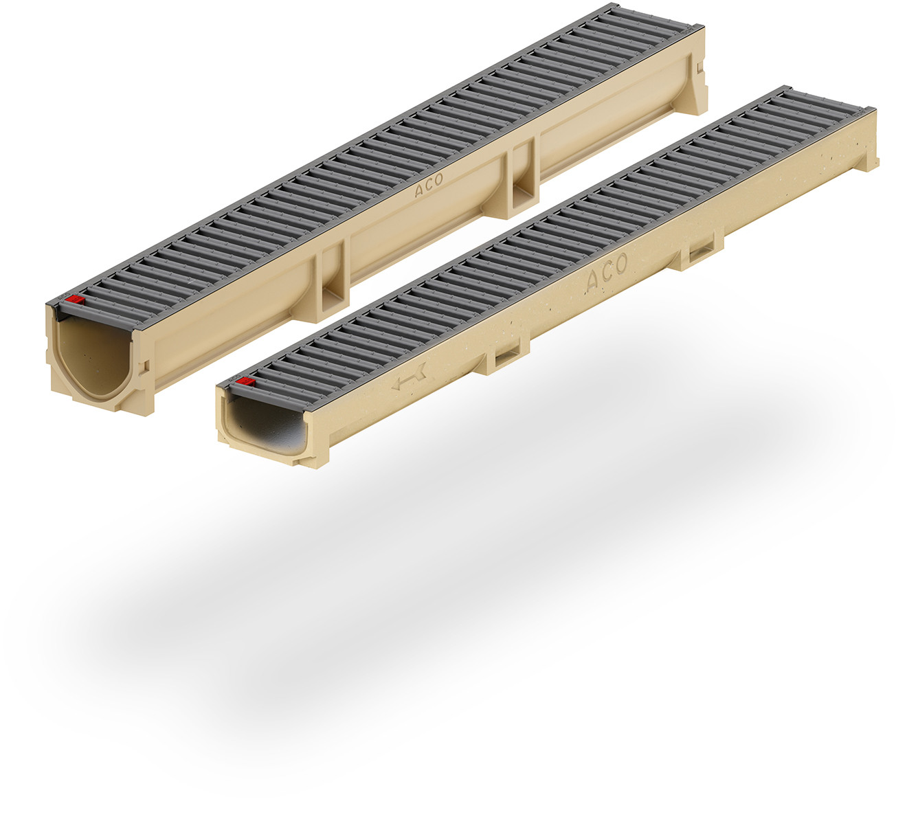 Caniveaux de drainage Euroline Antracithe