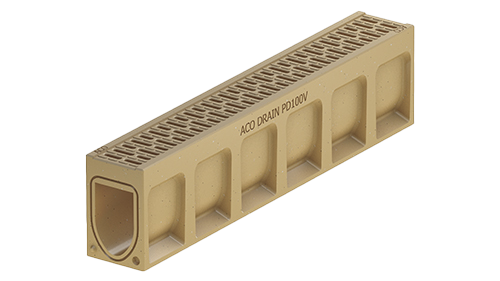 Caniveaux de drainage monolithiques Monoblock RoadDrain