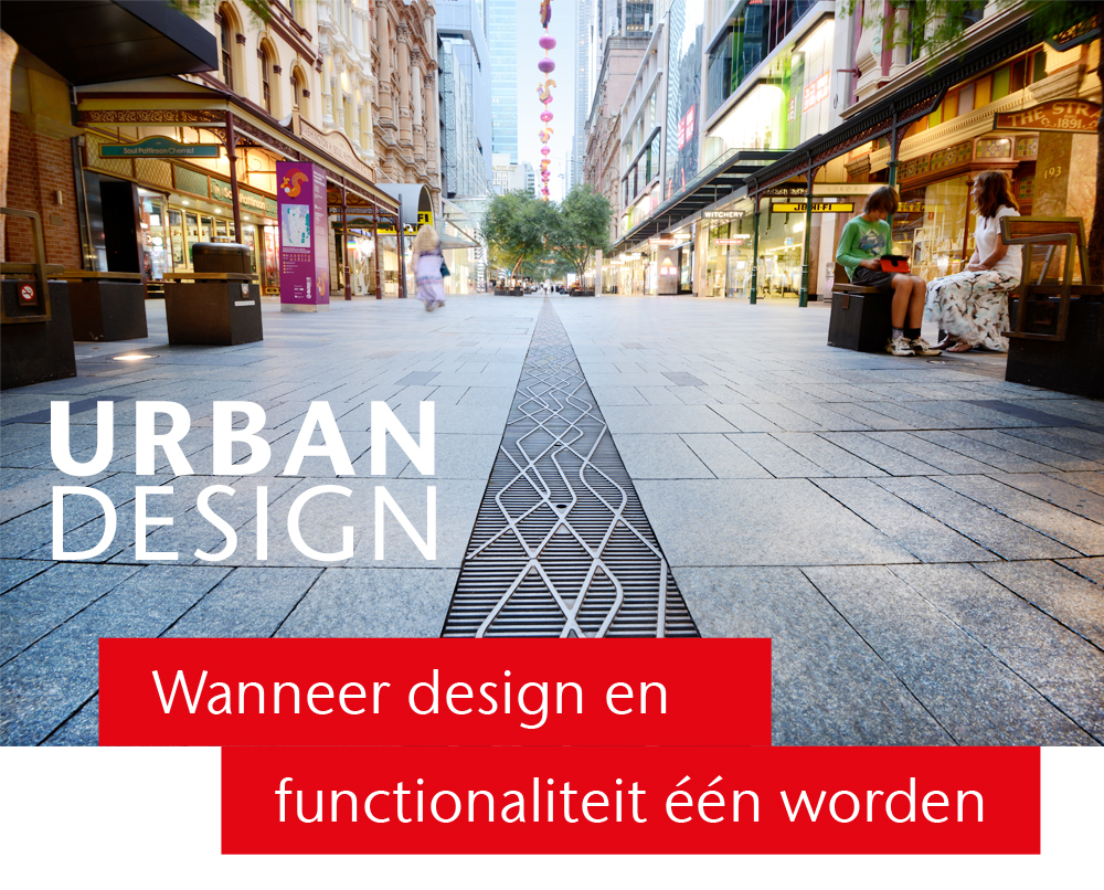 Urban Design personaliseer het rooster van je afvoergoot
