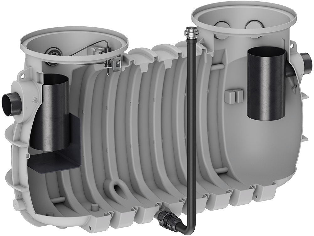 Lipumax Pf-h-da Met Ledigngsbuis En Automatische Binnenreiniging Flex