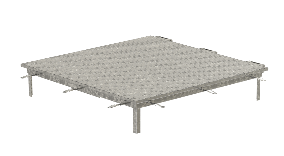 TopTek Solid Assist traanplaatdeksel
