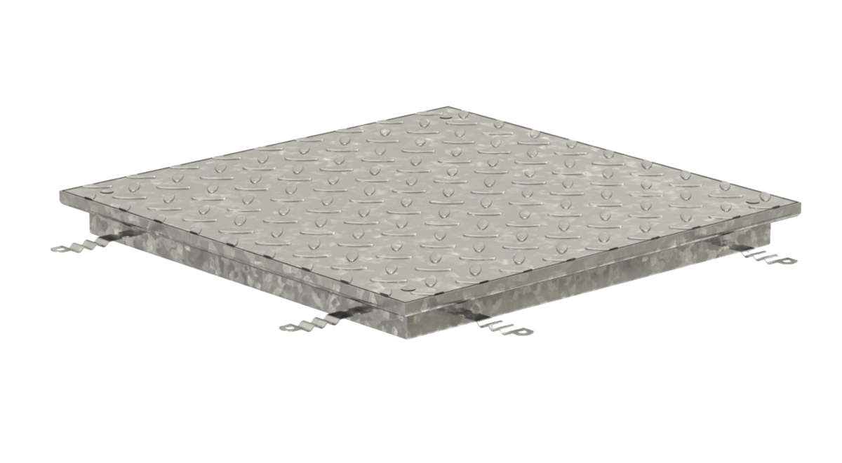 TopTek Solid traanplaatdekssel