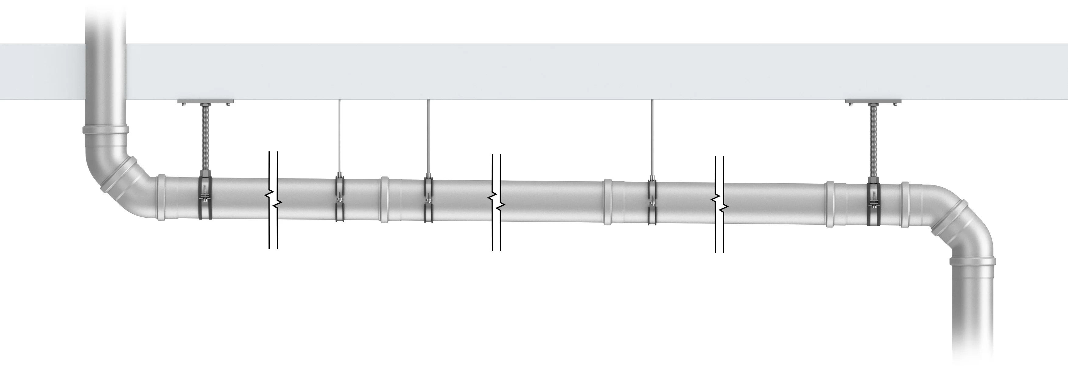 ACO Pipe Buizen Plafond