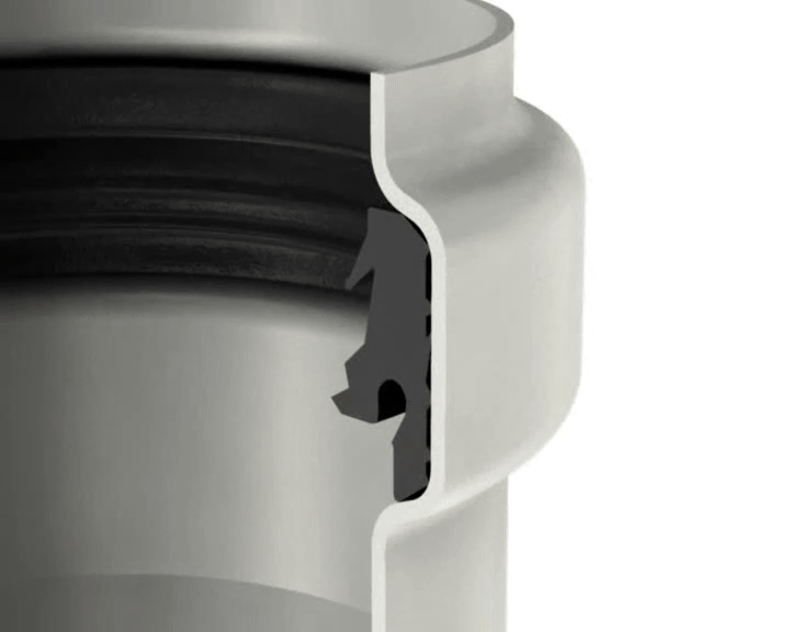 ACO rvs buizen push-fit systeem