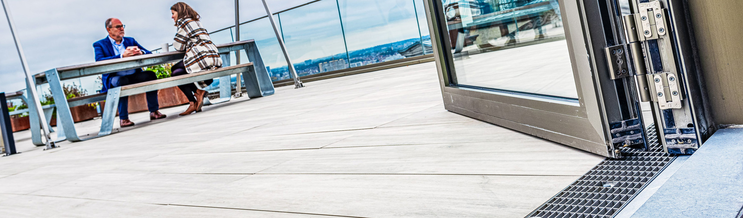 Drainage des toits-terrasses et des balcons