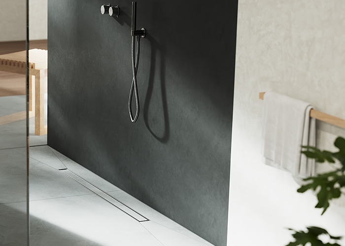ACO ShowerDrain C caniveau de douche design pour douche à l'italienne