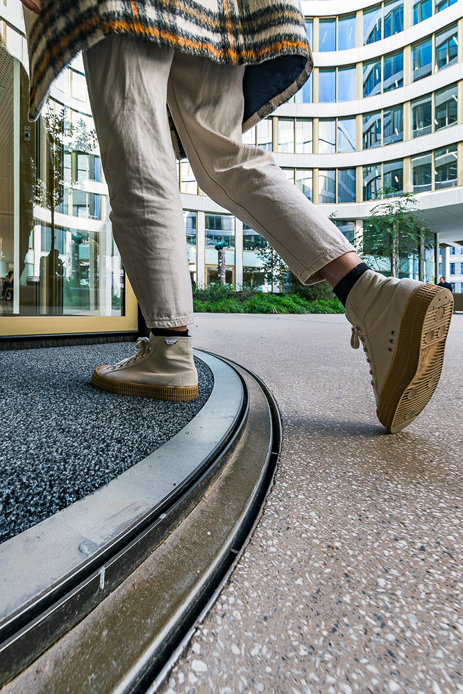 Caniveau à fente Siège de BNP Paribas Fortis à Bruxelles