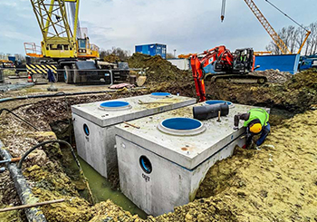 Filterloze olieafscheider voor Sarens in Wolvertem