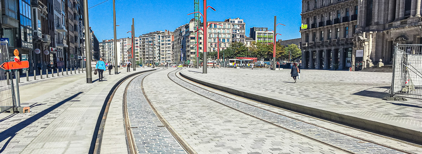 Afwatering Operaplein Antwerpen