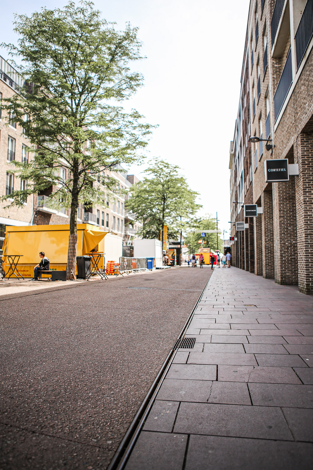 ACO Slimline cortenstaal Sint-Martinusplein Genk