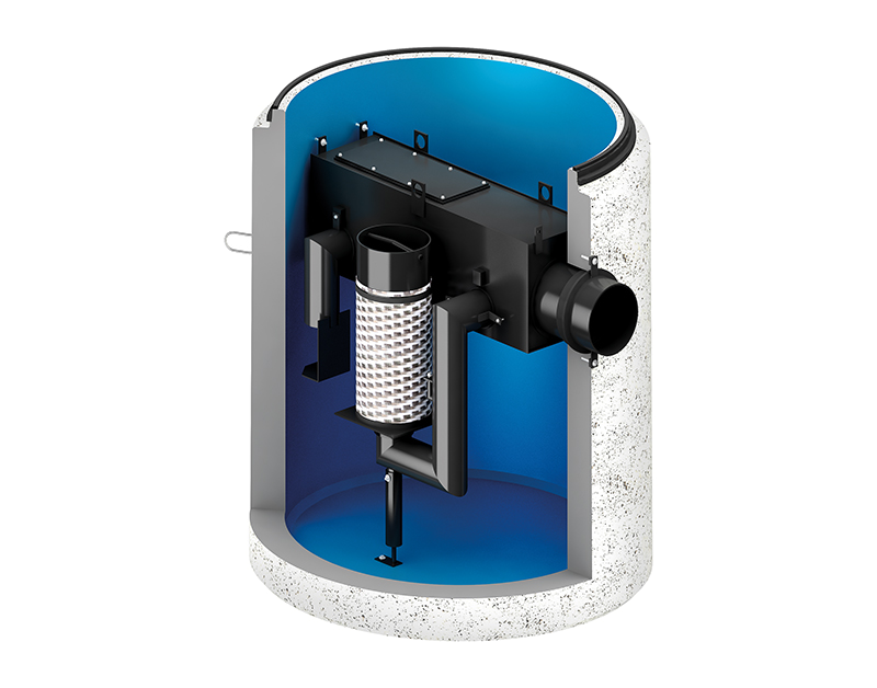 ACO olieafscheiders Oleopator-B met bypass